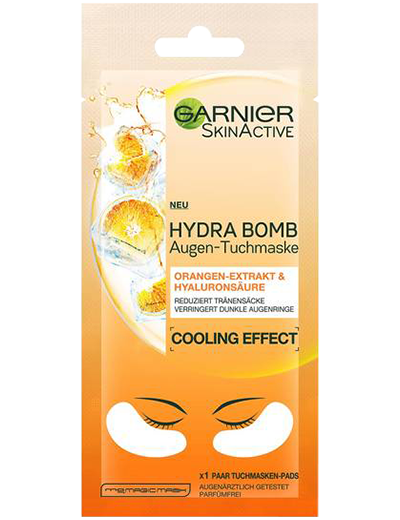 Garnier Hydra Bomb Augen-Tuchmaske mit Cooling Effect